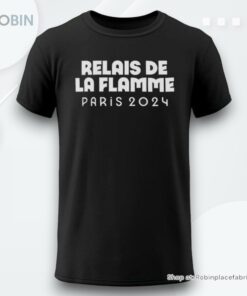Relais De La Flamme Paris 2024 Shirt