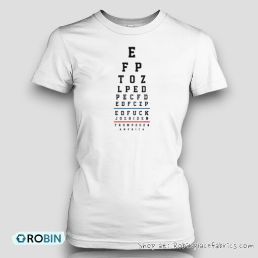 Republican Eye Chart Unisex Shirt