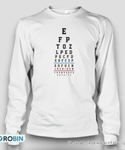 Republican Eye Chart Unisex Shirt
