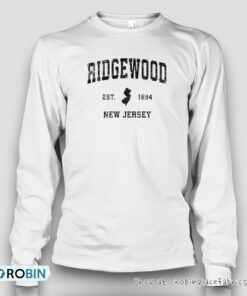 Ridgewood New Jersey Nj Vintage Established Sports Design Shirt Ridgewood New Jersey Nj Vintage Established Sports Design Shirt