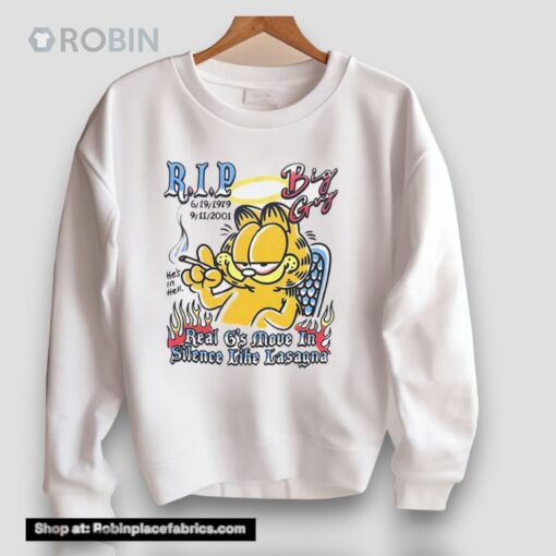 Rip Big Guy Real 6’s Move In Silence Like Lasagna Unisex Shirt