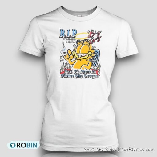 Rip Big Guy Real G’s Move In Silence Like Lasagna Shirt