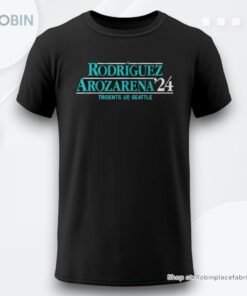 Rodriguez Arozarena 24 Tridents Up Seattle Mariners Mlb Shirt