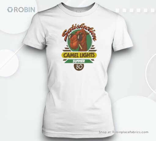Satisfaction Camel Lights Summer ’80 Vintage Unisex Shirt