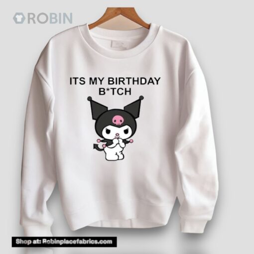 Saweetie It’s My Birthday Bitch Kuromi Unisex Shirt
