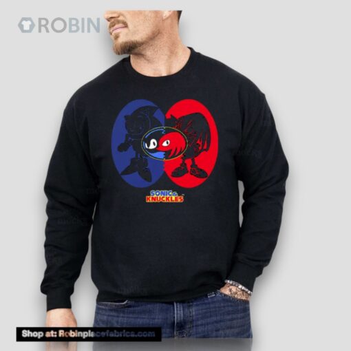 Sonic The Hedgehog Sonic & Knuckles Unisex Shirt