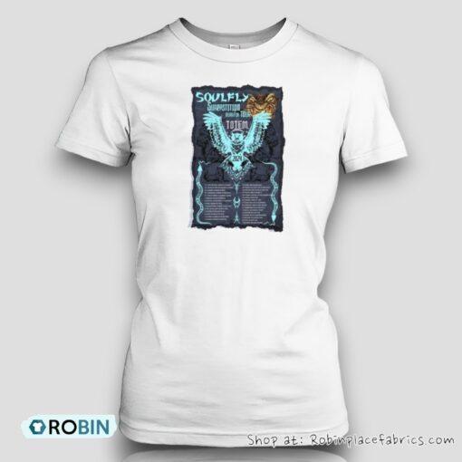 Soulfly Euro Uk Tour 2024 Poster Unisex Shirt