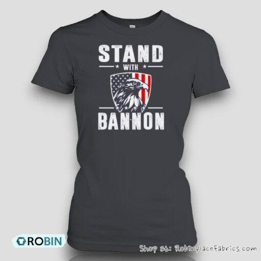 Sternamerican Stand With Bannon Unisex Shirt