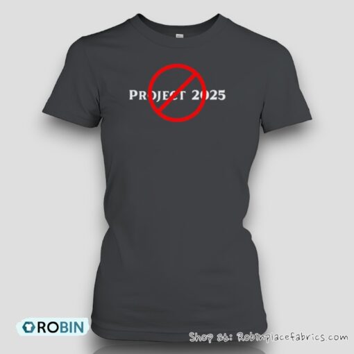 Stop Project 2025 Trump Project Anti Trump Unisex Shirt