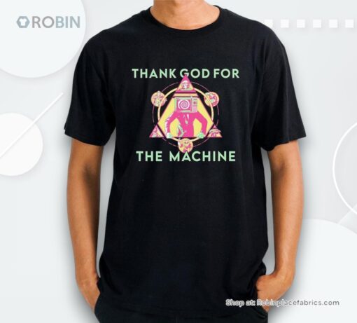 Thank God For The Machine Logo Shirt