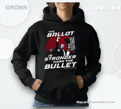 The Ballot Is Stronger Than The Bullet Unisex Shirt