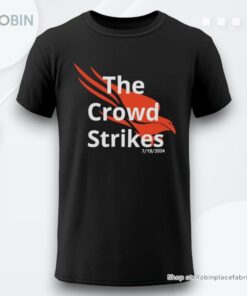 The Crowd Strike Outage 2024 Logo Shirt The Crowd Strike Outage 2024 Logo Shirt