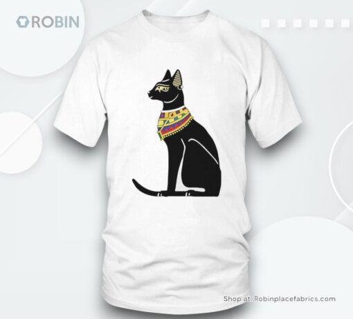 The Egyptian Cat Scarf Art Shirt