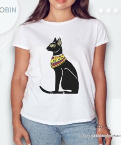 The Egyptian Cat Scarf Art Shirt