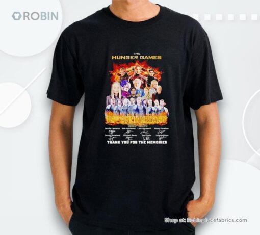The Hunger Games 12th Anniversary 2012 2024 Thank You For The Memories Shirt