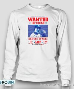 The Philadelphia Phillies Are Wanted In Texas Ranger Suárez All Star Game Unisex Shirt