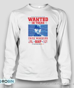 The Philadelphia Phillies Are Wanted In Texas Zack Wheeler All Star Game Unisex Shirt