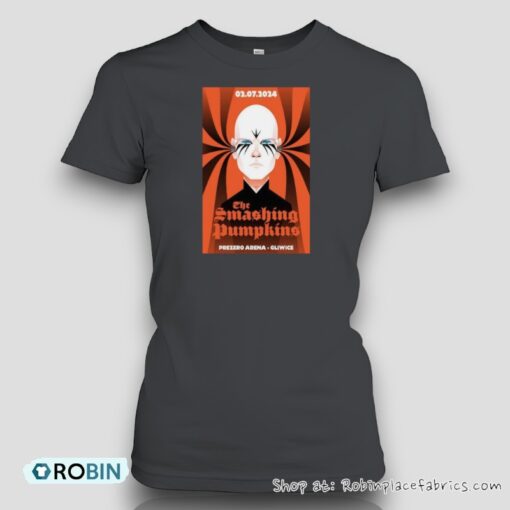 The Smashing Pumpkins July 2, 2024 Prezero Arena, Gliwice, Poland Poster Shirt