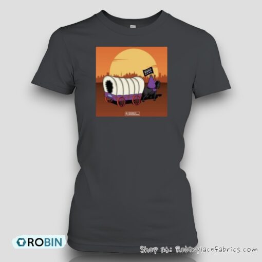 The Wagon Keeps On Rolling Queens Lfgm Unisex Shirt