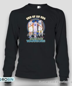 Thompson, Curry And Green End Of An Era Golden State Warriors Signatures Shirt Thompson, Curry And Green End Of An Era Golden State Warriors Signatures Shirt