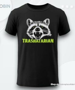 Trashatarian Raccoon Art Shirt