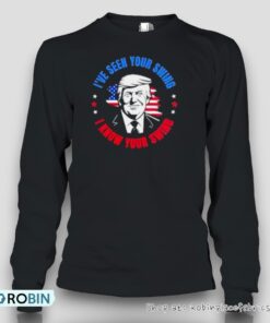 Trump Biden Debate I’ve Seen Your Swing I Know Your Swing Golf Shirt