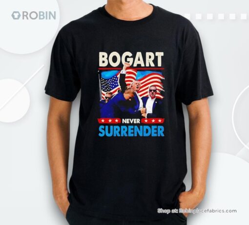 Trump Bogart Never Surrender Shirt
