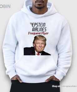 Trump Epstein Airlines Frequent Flyer Shirt