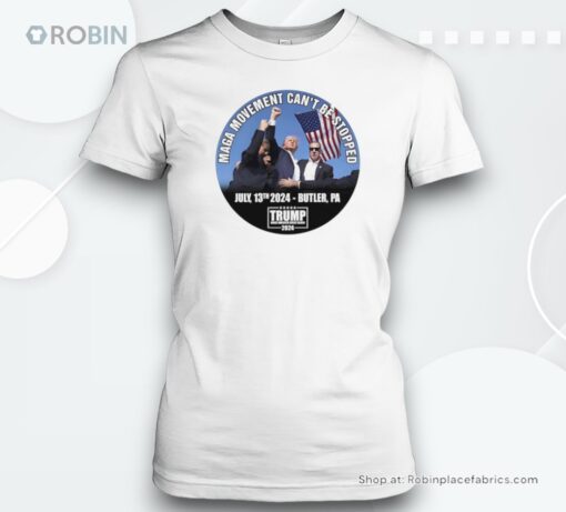 Trump Maga Movement Can’t Be Stopped Shirt