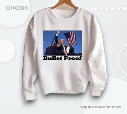 Trump Shooting Bullet Proof Shirt