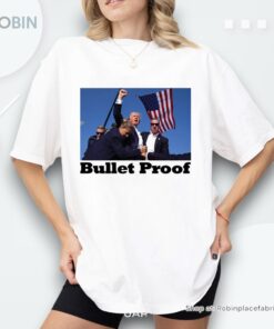 Trump Shooting Bullet Proof Shirt