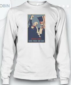 Trump Shot 2024 Live Free Or Die Shirt