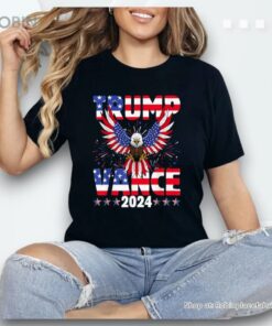 Trump Vance 2024 For President Vp Usa Election Patriotic Shirt