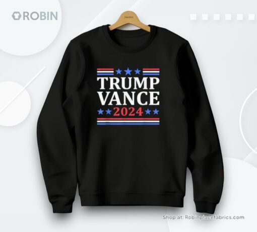 Trump Vance 2024 For President Vp Usa Election Patriotic Unisex Shirt