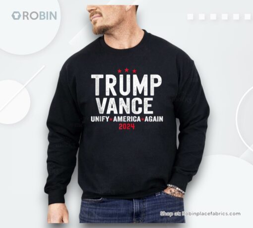 Trump Vance 2024 Presidential Election Patriotic Usa Shirt