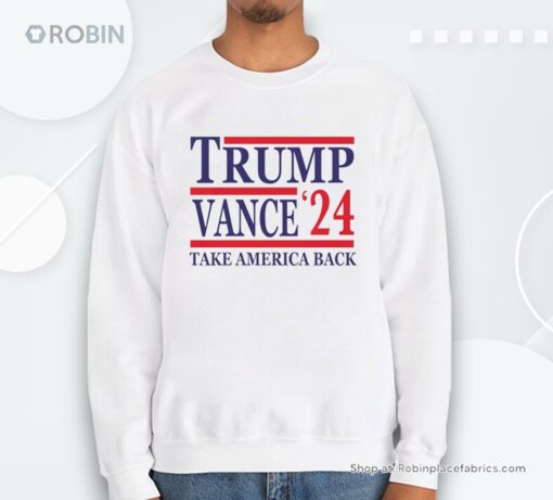 Trump Vance ’24 Take America Back Unisex Shirt