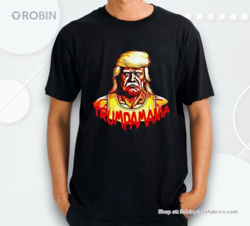 Trumpamania Trump 2024 Trump Wrestling Meme Fake News Shirt