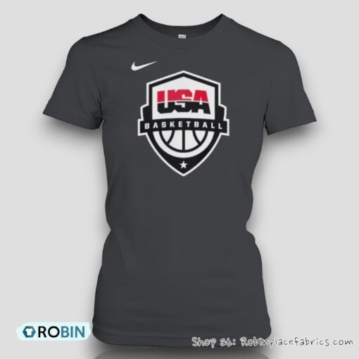 Usa Basketball Nike Logo Olympic Shirt