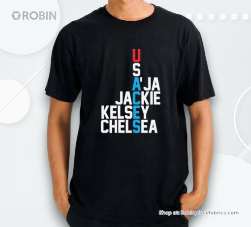Usaces A Ja Jackie Kelsey Chelsea 2024 Shirt