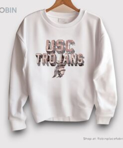 Usc Trojans Cardinal Tommy Head Scrum Shirt