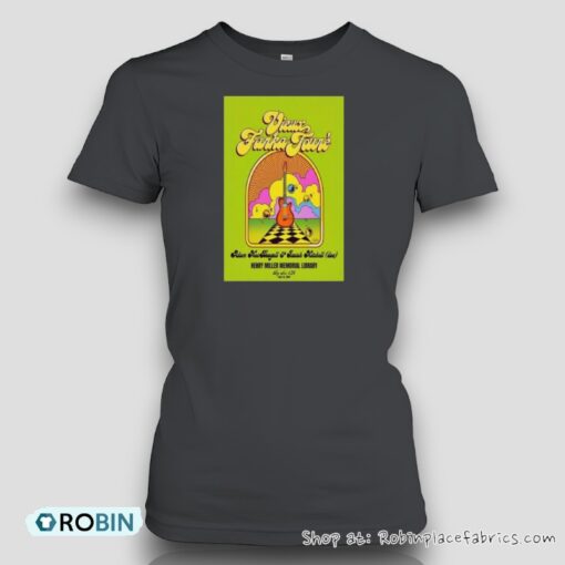 Vieux Farka Touré July 18 2024 Henry Miller Memorial Library Big Sur Ca Poster Shirt
