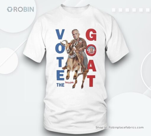 Vote The Goat By Truth A Ganda Robert F Kennedy Jr For President 2024 T Shirt
