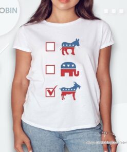 Vote The Goat By Truth A Ganda Shirt