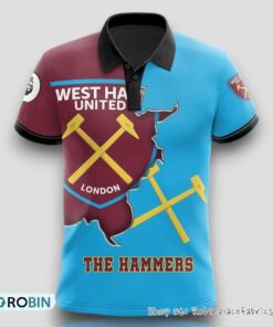 West Ham United Fc Polo Shirt West Ham United Fc Polo Shirt