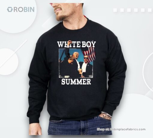 White Boy Summer Trump Shirt