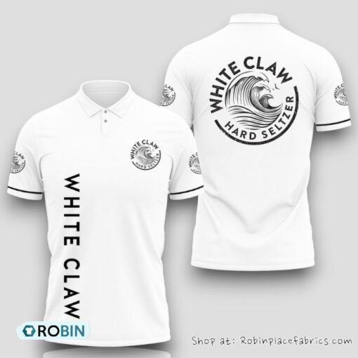 White Claw Drinking Polo Shirt