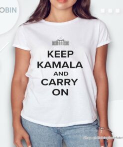 White House Keep Kamala And Carry On Shirt White House Keep Kamala And Carry On Shirt
