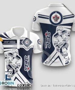 Winnipeg Jets Nhl Polo Shirt Premium
