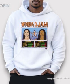 Wnba All Star Jam Clark And Reese 2024 Shirt Wnba All Star Jam Clark And Reese 2024 Shirt