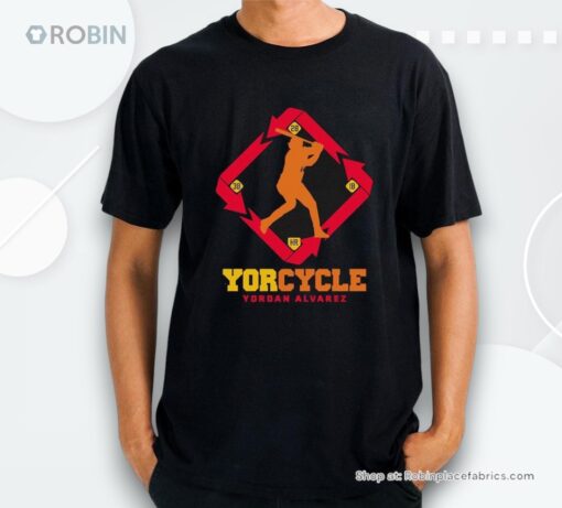 Yordan Alvarez Houston Astros Yorcycle 2024 Shirt